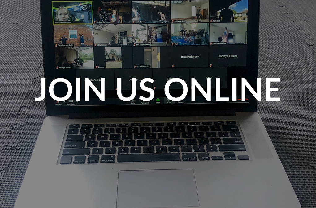 JOIN US FOR OUR ONLINE EVENTS