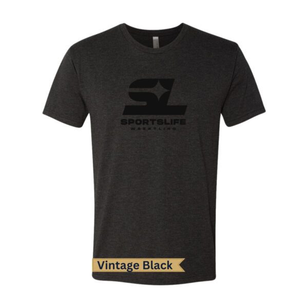 SL Triblend Short Sleeve Crew with Black Logo (Available in 4 Colors) - Image 4