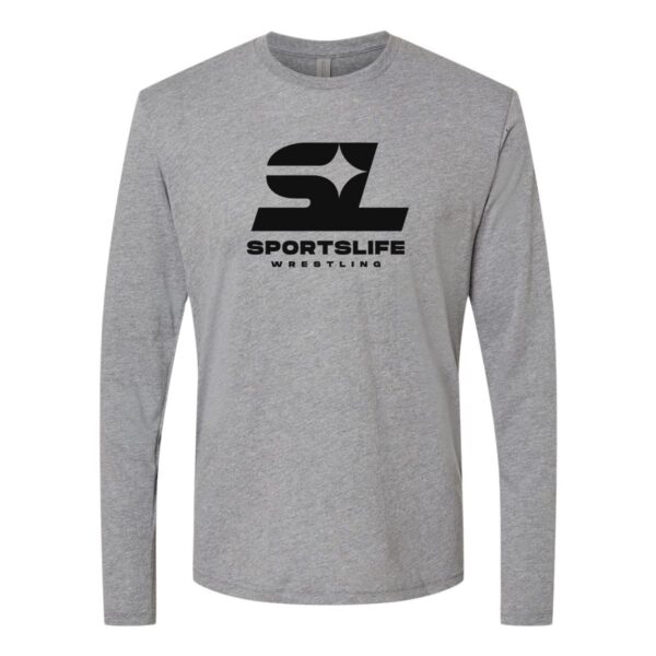 Triblend Long Sleeve Crew (Two Logo Choices) - Image 2