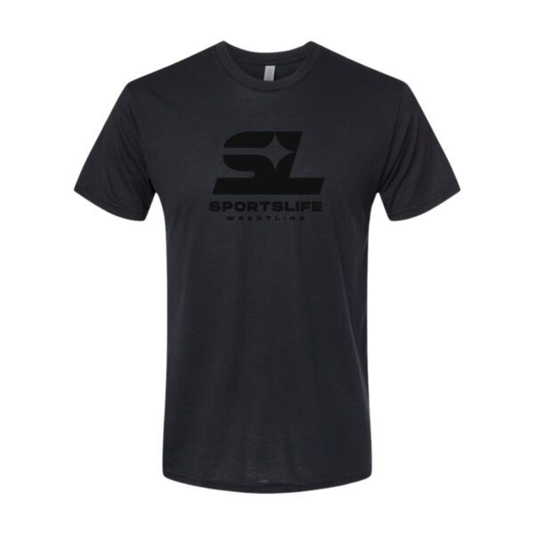 SL Triblend Short Sleeve Crew with Black Logo (Available in 4 Colors) - Image 2